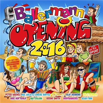 Ballermann Opening 2016 (3 CDs)