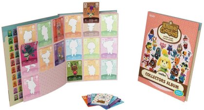 Animal Crossing amiibo Collectors Album 4 incl. 3 Cards