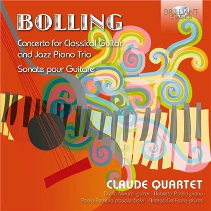 Claude Quartet, Claude Bolling, Paolo Petrella, Duilio Meucci, Andrea de Fazio, … - Concerto For Classical Guitar And Jazz Piano Trio, Sonate Pour Guitare