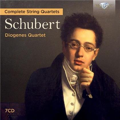 Diogenes Quartet & Franz Schubert (1797-1828) - Complete String Quartets (7 CDs)