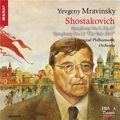 Yevgeny Mravinsky, Dimitri Schostakowitsch (1906-1975) & Leningrad Philharmonic Orchestra - Symphonies Nos. 5 + 12 (SACD)