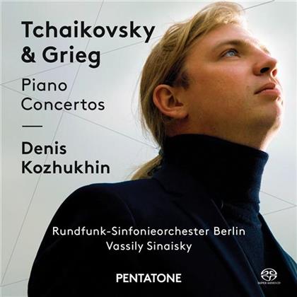 Denis Kozhukhin, Peter Iljitsch Tschaikowsky (1840-1893) & Edvard Grieg (1843-1907) - Piano Concertos (SACD)