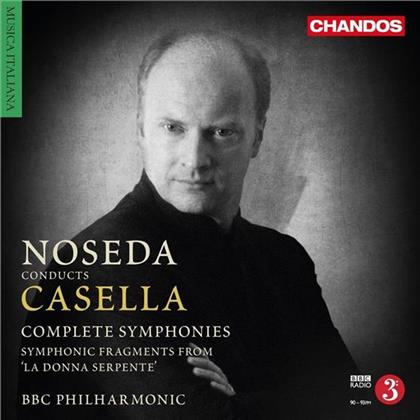 Gianandrea Noseda & Alfredo Casella (1883-1947) - Symphonies / La Donna Serpente (2 CDs)