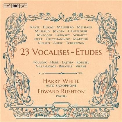 White Harry & Rushton - 23 Vocalises-Etudes