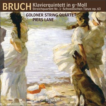 Max Bruch (1838-1920), Piers Lane & Goldner String Quartet - Piano Quintet - String Quartet - Swedish Dances