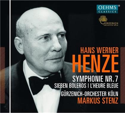 Hans Werner Henze (1926 - 2012), Markus Stenz & Gürzenichorchester Köln - Sinfonie 7 / L'heure Bleue / Sieben Boleros / Ouvertüre Zu Einem Theater