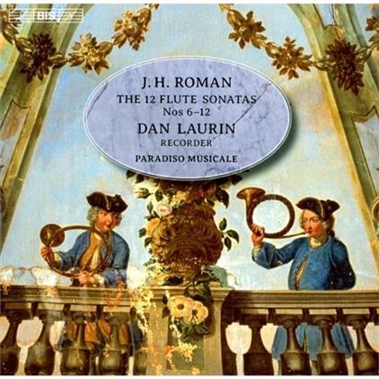 Dan Laurin, Para:Diso & Roman Johan Helmich - Flute Sonatas 6-12 - sacd (SACD)