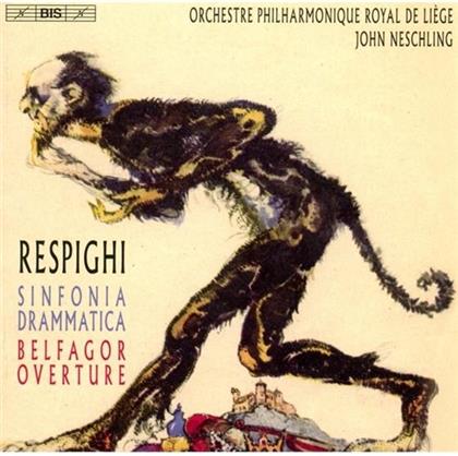 John Neschling & Ottorino Respighi (1879-1936) - Sinfonia Drammatica - sacd (SACD)