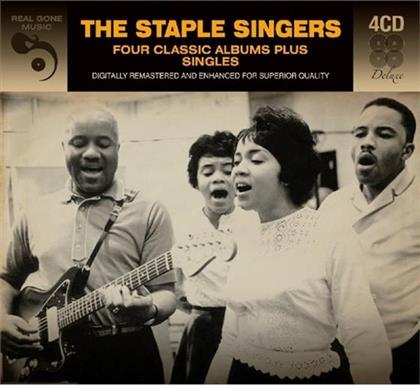 The Staple Singers - 4 Classic Albums (Remastered, 4 CDs)