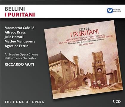Montserrat Caballé, Alfredo Kraus, Matteo Manuguerra, Julia Hamari, Ferrini Agostino, … - I Puritani (3 CD)