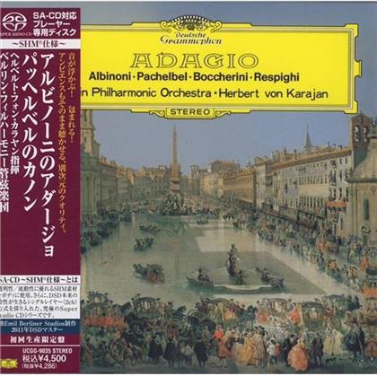 Berliner Philharmoniker, Tomaso Albinoni (1671-1751), Pachelbel, Luigi Boccherini (1743-1805), … - Adagio - SHM (SACD)