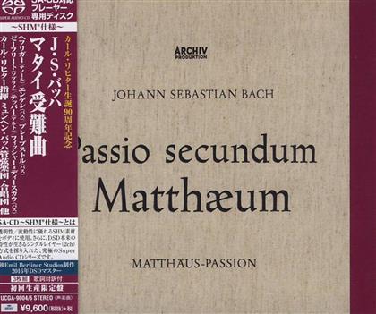 Karl Richter, Münchner Bach-Orchester und Chor & Johann Sebastian Bach (1685-1750) - Johann Sebastian Bach: Matthäus-Passion (Bwv 244) (Japan Edition)