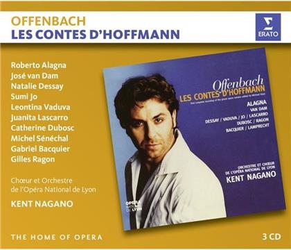 Choeur et Orchestre de L'Opera National de Lyon, Roberto Alagna, Jose van Dam, Natalie Dessay, Sumi Jo, … - Hoffmanns Erzählungen (3 CDs)