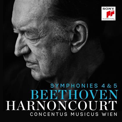 Nikolaus Harnoncourt, Ludwig van Beethoven (1770-1827) & Concentus Musicus Wien - Symphonies Nos. 4 & 5 (2 LPs)