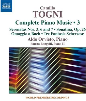 Orvieto, Bongelli & Camillo Togni (1922-1993) - Complete Piano Music Vol.3