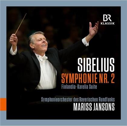 Mariss Jansons & Jean Sibelius (1865-1957) - Symphonie 2 / Finlandia / Karelia