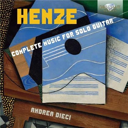 Hans Werner Henze (1926 - 2012) & Andrea Dieci - Music For Solo Guitar