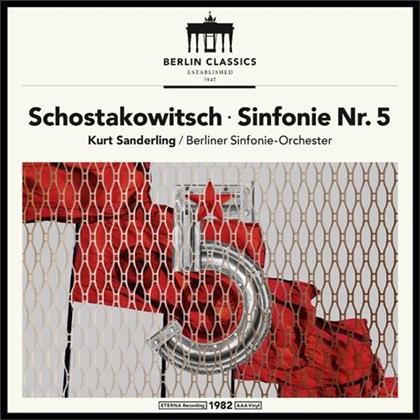 Dimitri Schostakowitsch (1906-1975), Kurt Sanderling & Berliner Sinfonie Orchester - Sinfonie Nr.5 (LP)
