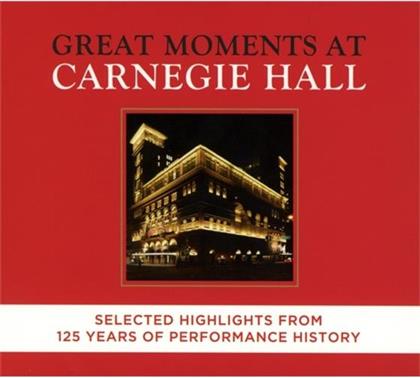 Various - Great Moments At Carnegie Hall - Selected Highligts (2 CDs)