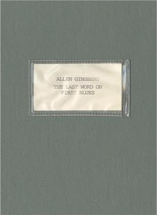 Allen Ginsberg - Last Word On First Blues - Limited Boxset (3 CDs)