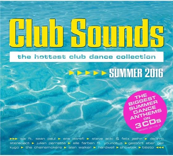 Club Sounds - Summer - Various 2016 (3 CDs)