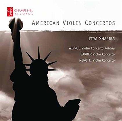 Wiprud, Samuel Barber (1910-1981), Menotti & Ittai Shapira - American Violin Concertos
