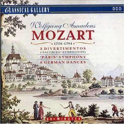 Wolfgang Amadeus Mozart (1756-1791) - 3 Divertimentos/Paris Sym