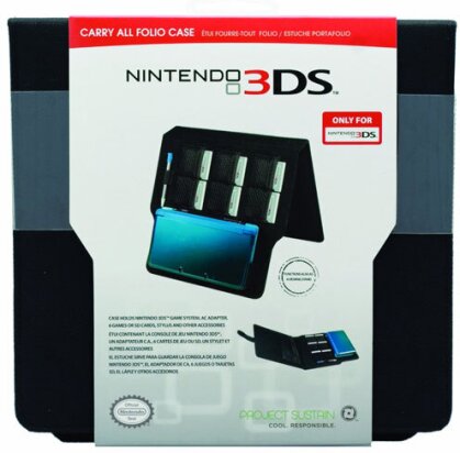 3DS Tasche Carry Case für 3DS (6 Spiele und Netzteil)