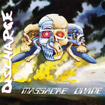 Discharge - Massacre Divine - Reissue, Limited Edition, Red Vinyl (Colored, LP)