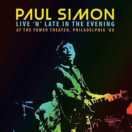 Paul Simon - Live'n'Late In The Evening - At The Tower Theater Philadelphia '80