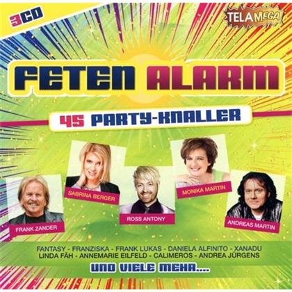 Feten Alarm - Various - 45 Party Knaller (3 CDs)