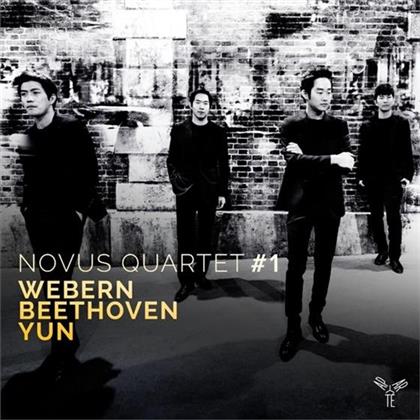 Novus Quartet, Anton von Webern (1883-1945), Ludwig van Beethoven (1770-1827) & Yun - Novus Quartet No. 1