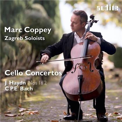 Zagreb Soloists, Joseph Haydn (1732-1809), Carl Philipp Emanuel Bach (1714-1788) & Marc Coppey - Cello Concerto No. 1 Hob. VIIb:I, No2 Hob. VIIb:2, Cello Concerto In A Major (H439)
