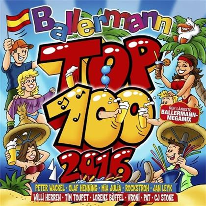 Ballermann Top 100 - Various 2016 (2 CDs)