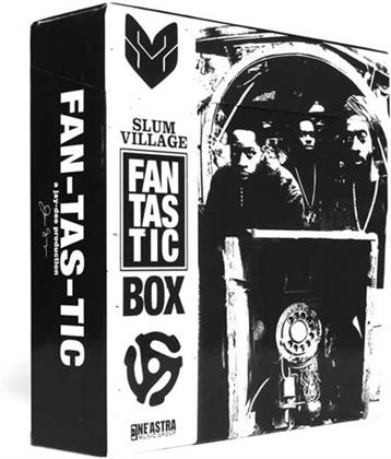 Slum Village - Fantastic Box - Fliptop-Box incl. 5x 7 Inch (Colored, 5 12" Maxis + 4 CDs)