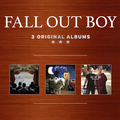 Fall Out Boy - 3 Original Albums (3 CDs)