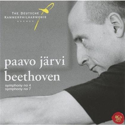 Ludwig van Beethoven (1770-1827), Paavo Järvi & Deutsche Kammerphilharmonie Bremen - Symphonies Nos. 4 & 7