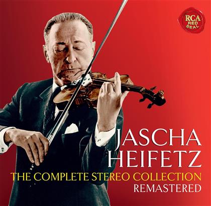 Jascha Heifetz - Complete Stereo Collection (Remastered, 24 CDs)