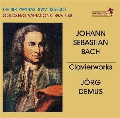 Jörg Demus & Johann Sebastian Bach (1685-1750) - Clavierwerke - Piano Works (3 CDs)