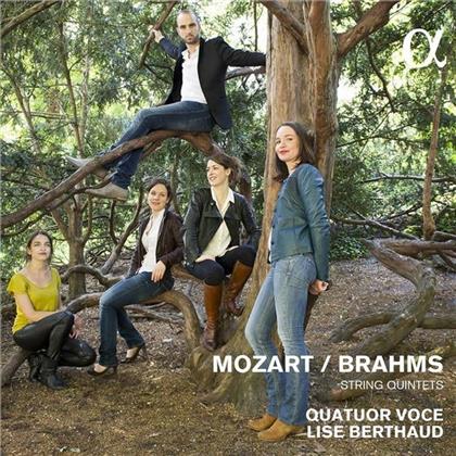 Wolfgang Amadeus Mozart (1756-1791), Johannes Brahms (1833-1897), Sarah Dayan, Cecile Roubin, … - String Quintets - Mozart: String Quintet No. 3 C Major K515, Brahms: String Quintet No.2 G Major Op.-111