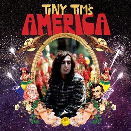 Tiny Tim - Tiny Tim's America - Blue/White/Red Vinyl (Colored, LP)