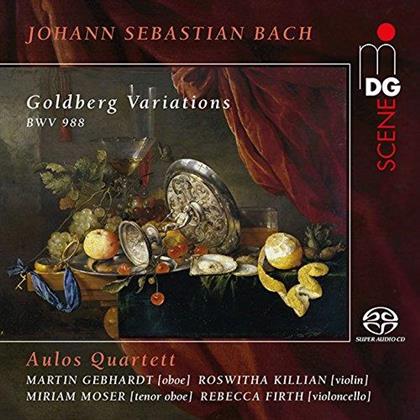 Aulos Quartet & Johann Sebastian Bach (1685-1750) - Goldberg Variations Bwv 988 (SACD)