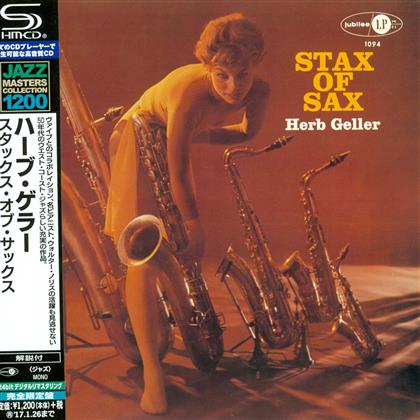 Herb Geller - Stax Of Sax (Reissue, Limited Edition)