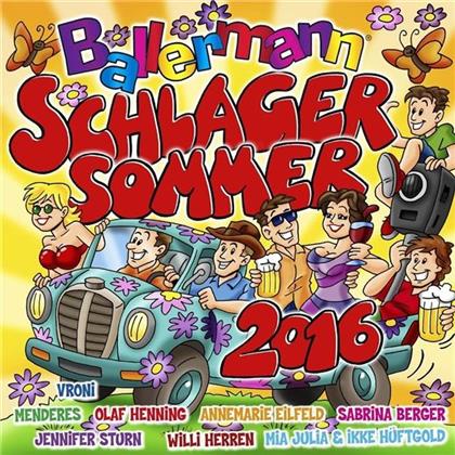 Ballermann Schlagersommer - Various 2016 (2 CDs)
