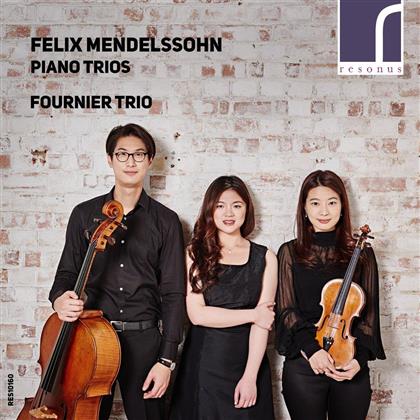 Fournier Trio & Felix Mendelssohn-Bartholdy (1809-1847) - Piano Trios