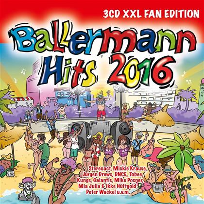 Ballermann Hits 2016 (3 CDs)