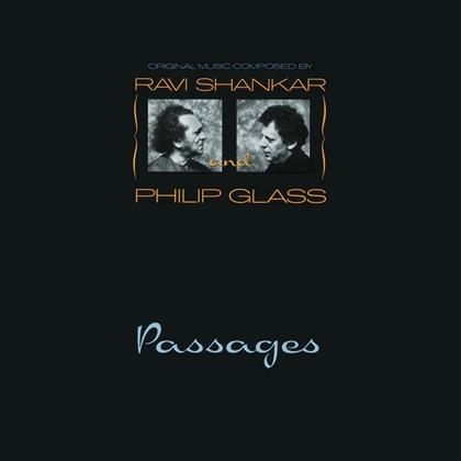 Ravi Shankar, Philip Glass (*1937), Ravi Shankar & Philip Glass (*1937) - Passages (LP)