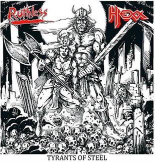 Hexx & Ruthless - Tyrants Of Steel V. 1 (Colored, 12" Maxi)