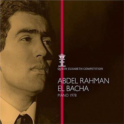 Abdel Rahman El Bacha - Piano 1978 - Queen Elisabeth