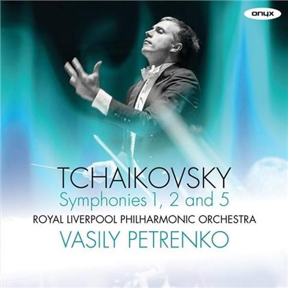 Vasily Petrenko, Peter Iljitsch Tschaikowsky (1840-1893) & Royal Liverpool Philharmonic Orchestra - Symphonies Nos. 1 & 2 & 5 (2 CDs)